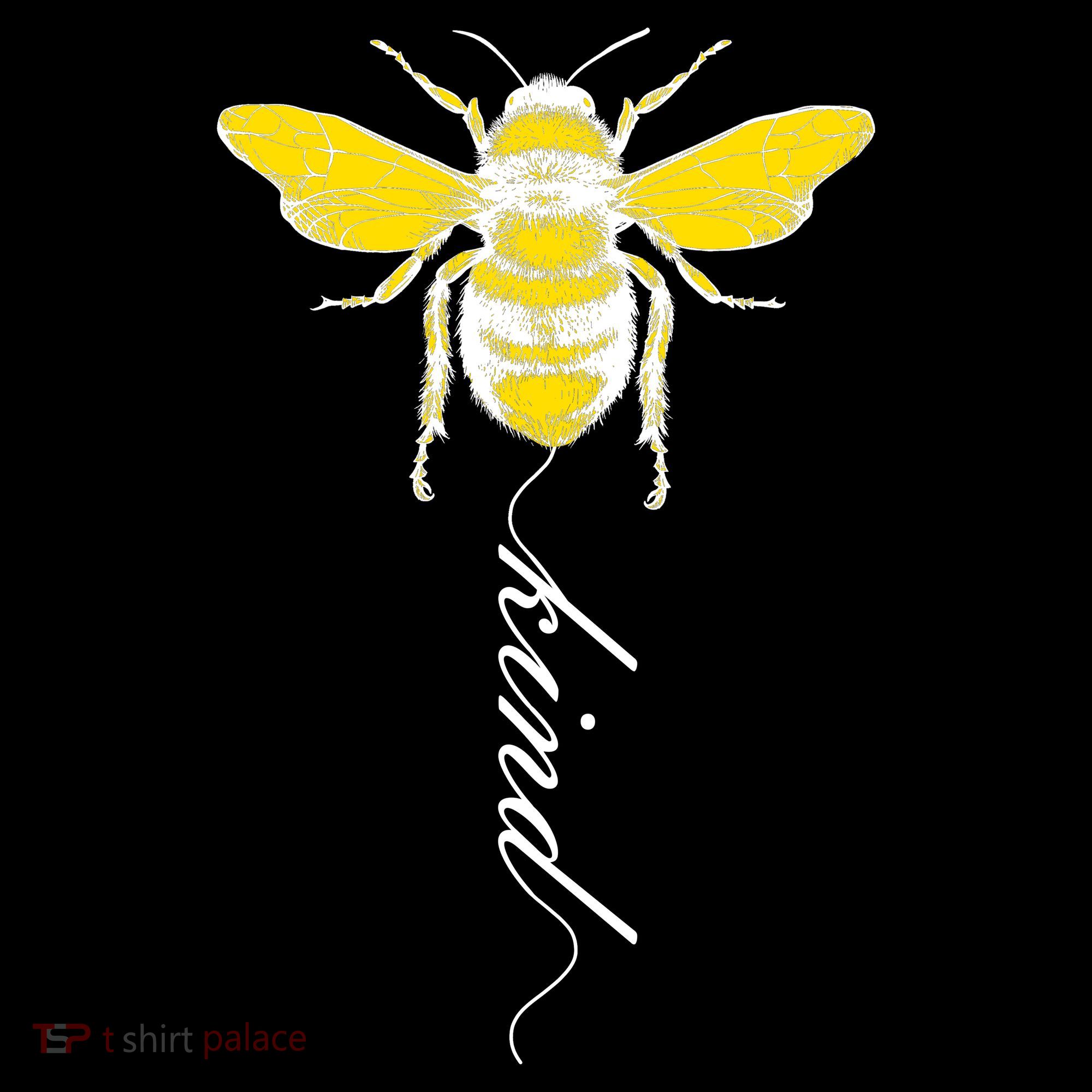 Bee Kind Bumblebee Script Doggie Tank
