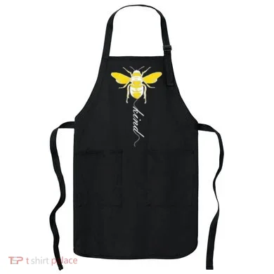 Bee Kind Bumblebee Script Apron