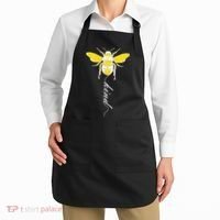 Bee Kind Bumblebee Script Apron thumb 2