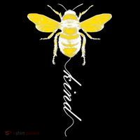 Bee Kind Bumblebee Script Coaster thumb 2