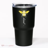 Bee Kind Bumblebee Script Tumbler thumb 0
