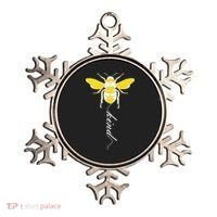 Bee Kind Bumblebee Script Ornament thumb 0