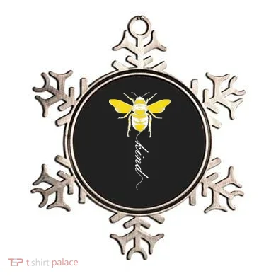 Bee Kind Bumblebee Script Ornament