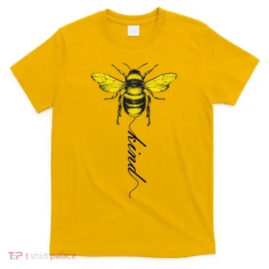 Bee Kind Bumblebee Script T-Shirt
