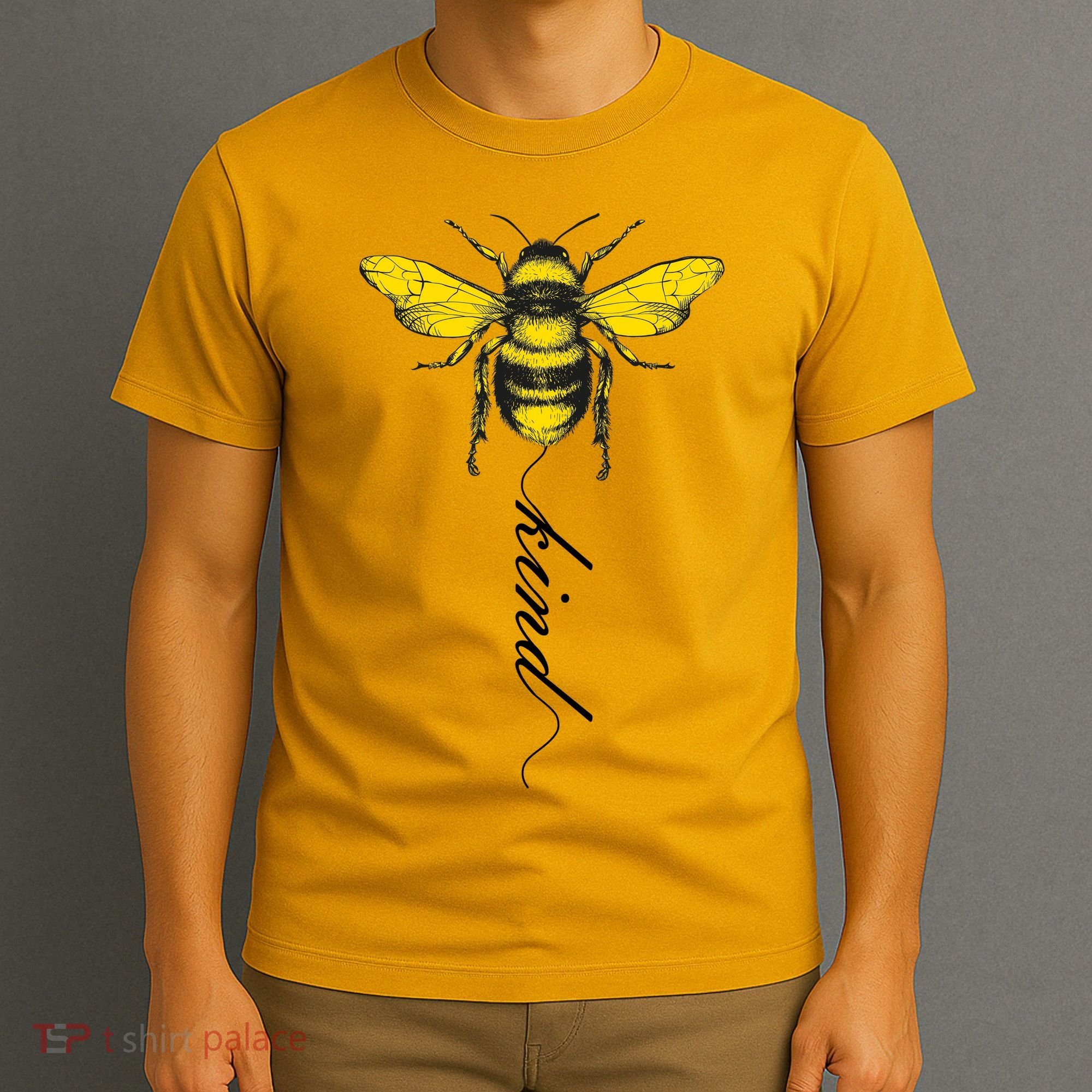 Bee Kind Bumblebee Script T-Shirt
