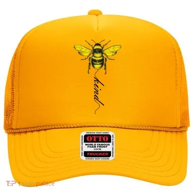 Bee Kind Bumblebee Script Hat