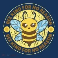 Bee Kind For No Reason Doggie Tank thumb 4