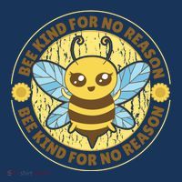 Bee Kind For No Reason Baby Bodysuit thumb 2