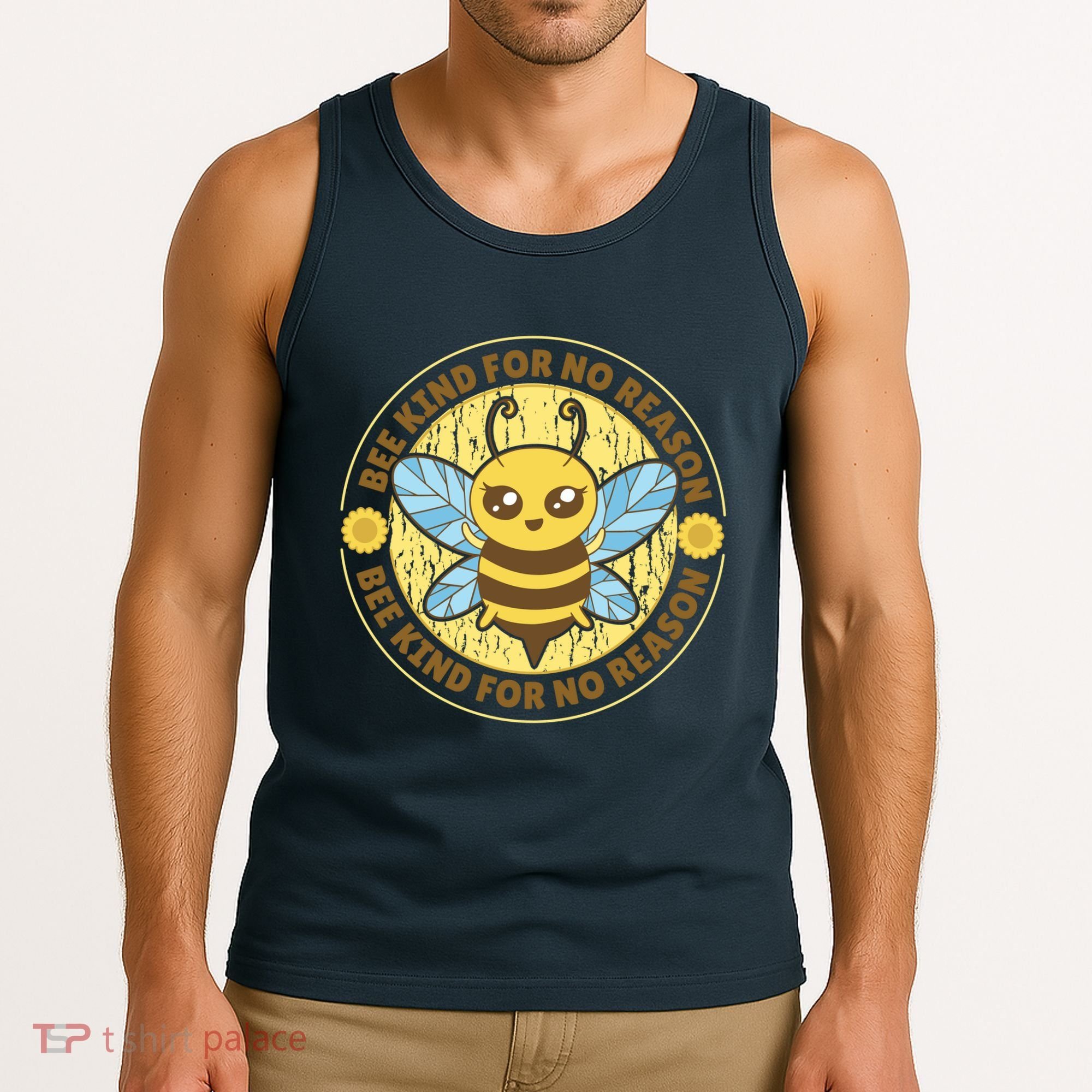 Bee Kind For No Reason Tank Top