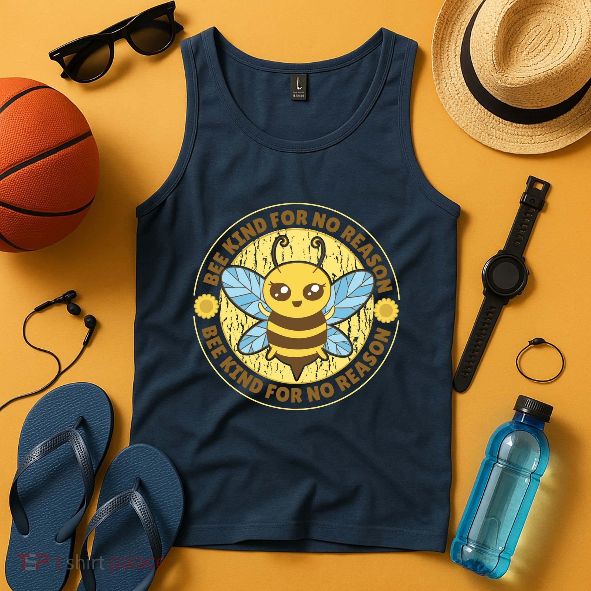 Bee Kind For No Reason Tank Top
