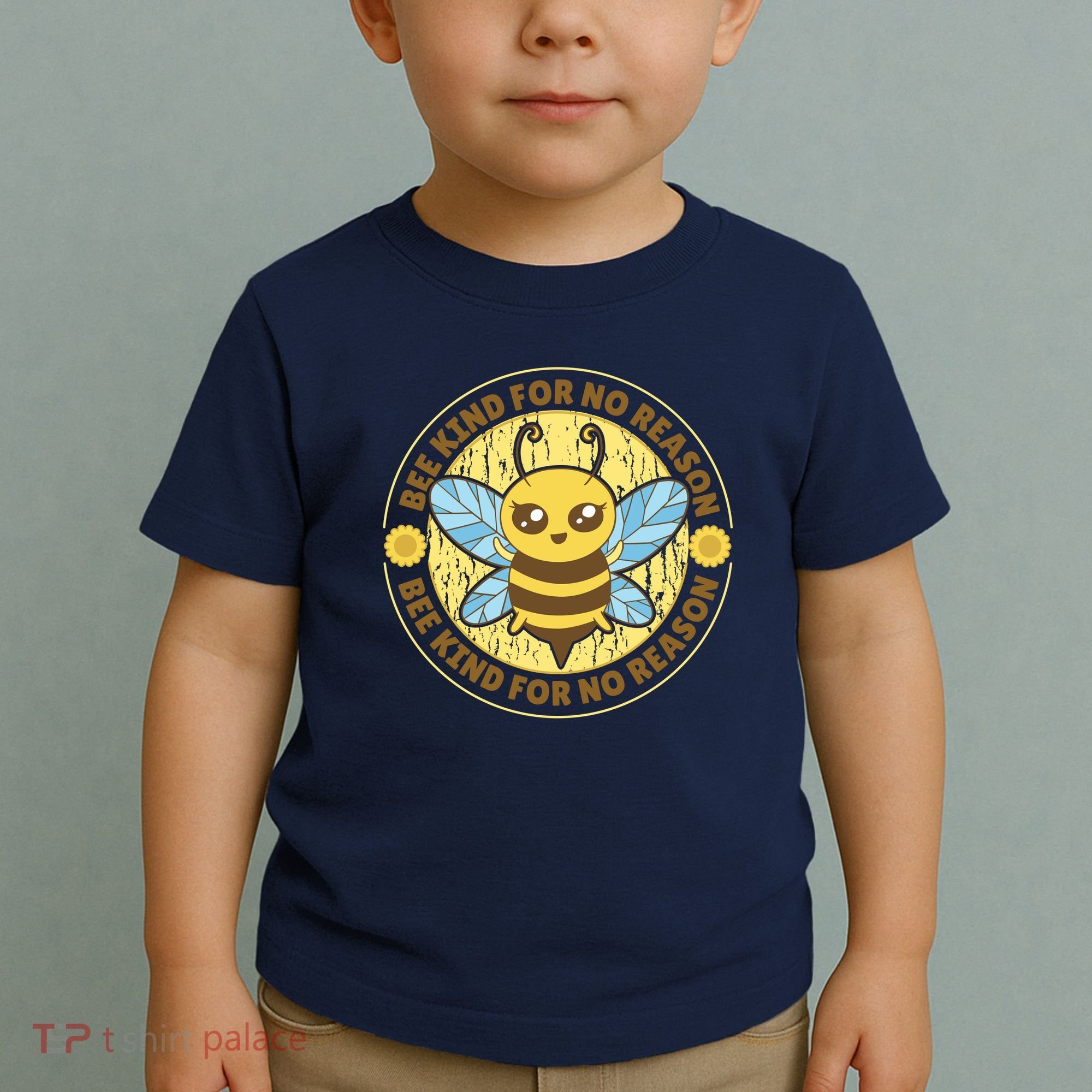 Bee Kind For No Reason Toddler T-Shirt