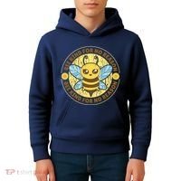 Bee Kind For No Reason Kids Hoodie thumb 4