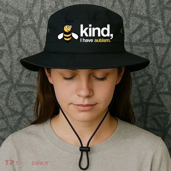 Bee Kind I Have Autism Bucket Hat