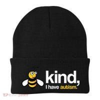 Bee Kind I Have Autism Beanie thumb 0
