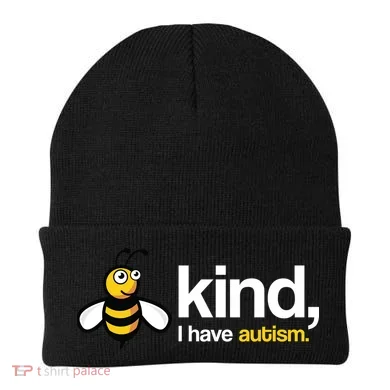 Bee Kind I Have Autism Beanie