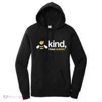 Bee Kind I Have Autism Women's Hoodie thumb 0