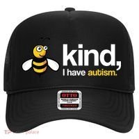 Bee Kind I Have Autism Hat thumb 0