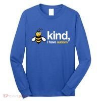Bee Kind I Have Autism Long Sleeve Shirt thumb 0