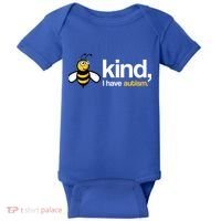 Bee Kind I Have Autism Baby Bodysuit thumb 0