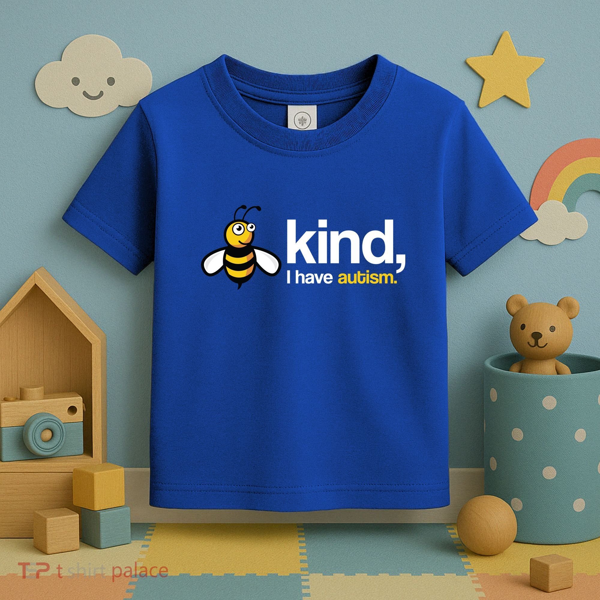 Bee Kind I Have Autism Toddler T-Shirt