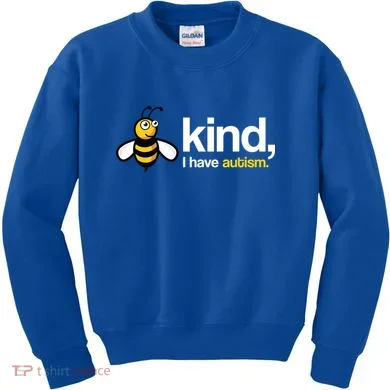 Bee Kind I Have Autism Kids Sweatshirt