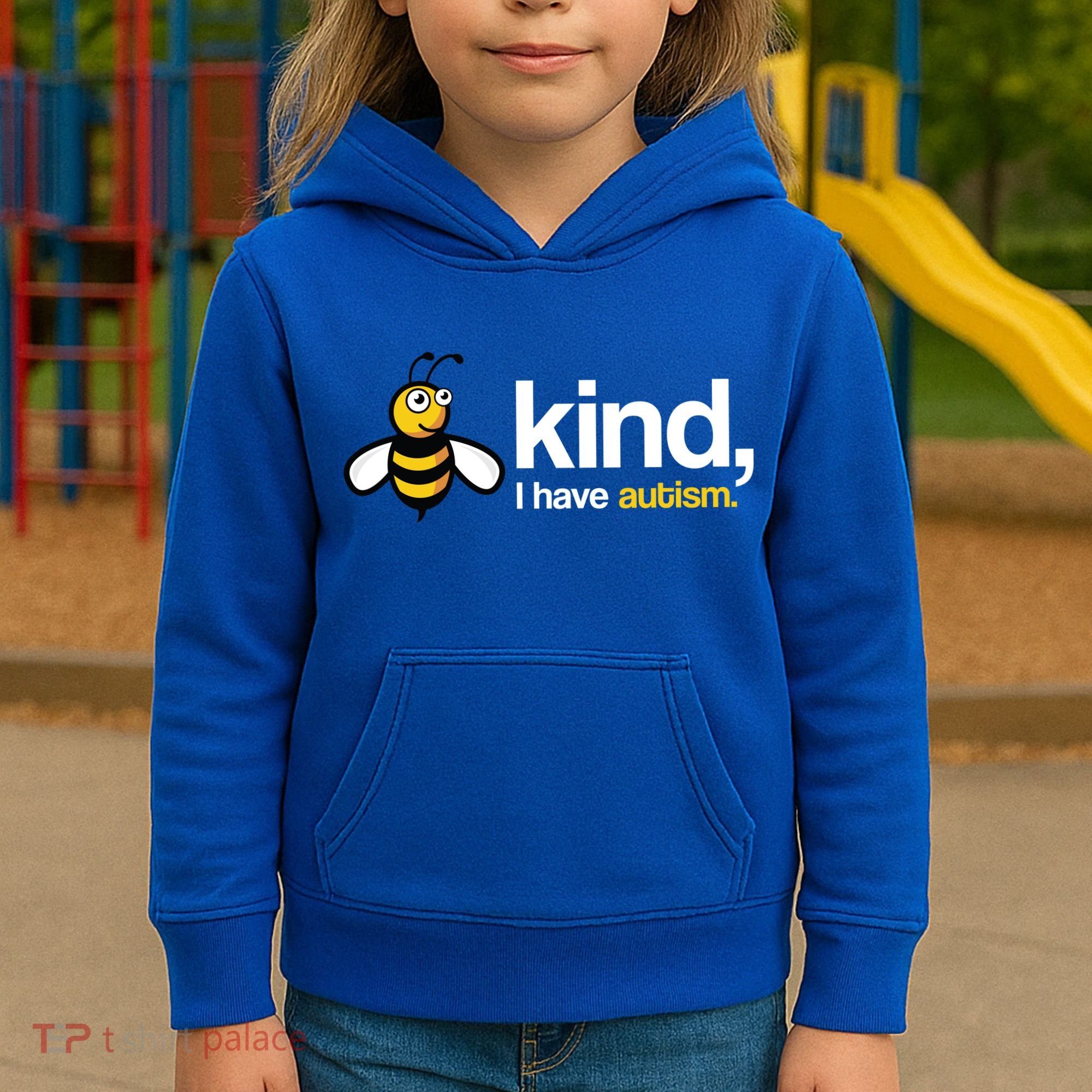 Bee Kind I Have Autism Kids Hoodie