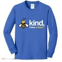 Bee Kind I Have Autism Kids Long Sleeve Shirt thumb 0