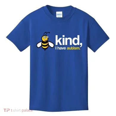 Bee Kind I Have Autism Kids T-Shirt
