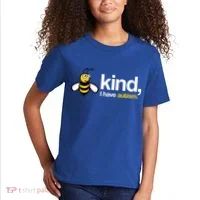 Bee Kind I Have Autism Kids T-Shirt thumb 2
