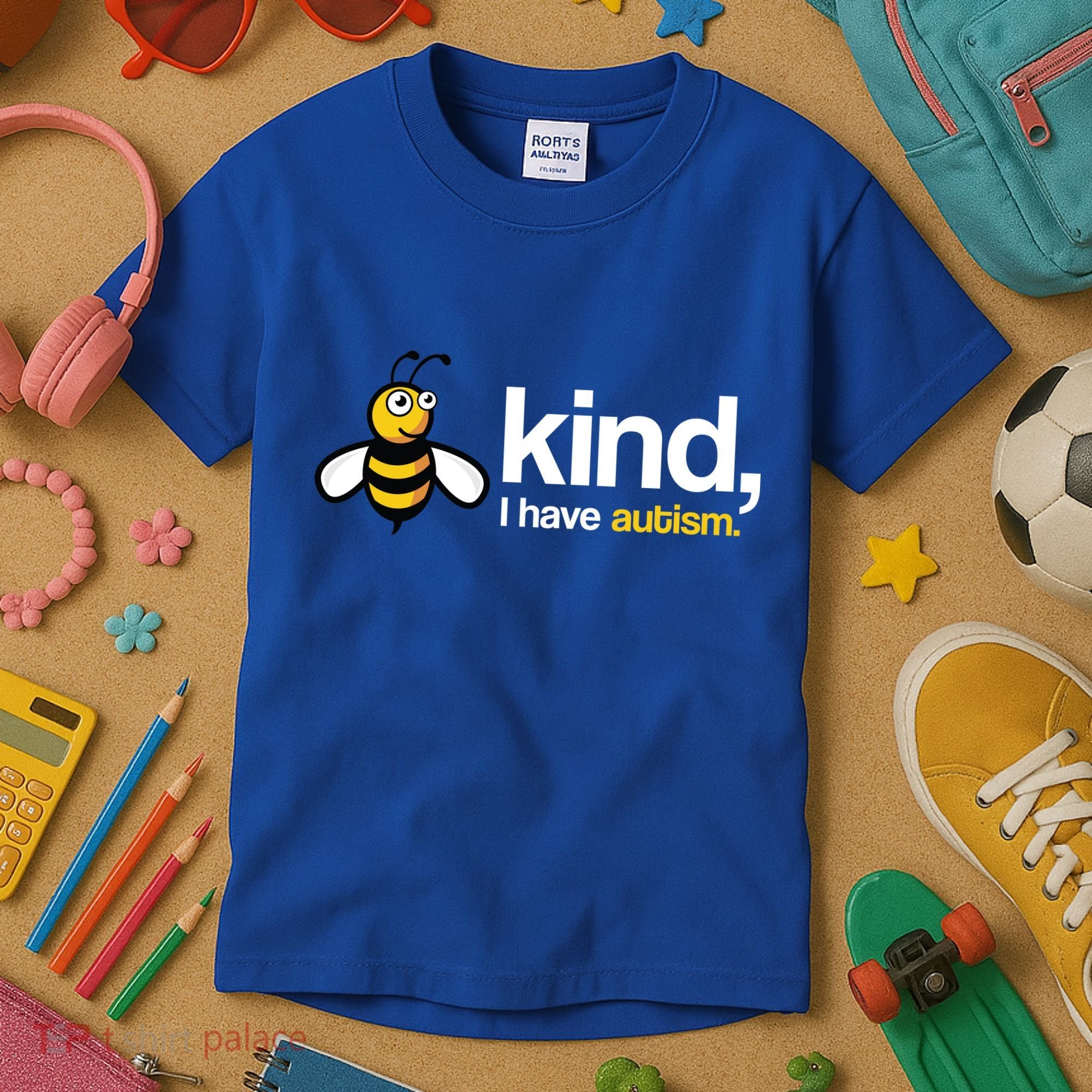 Bee Kind I Have Autism Kids T-Shirt