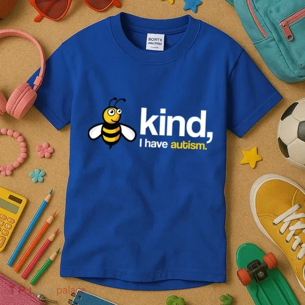 Bee Kind I Have Autism Kids T-Shirt