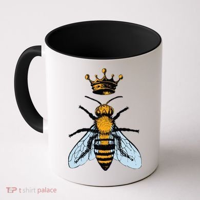 Bee King Crown Coffee Mug