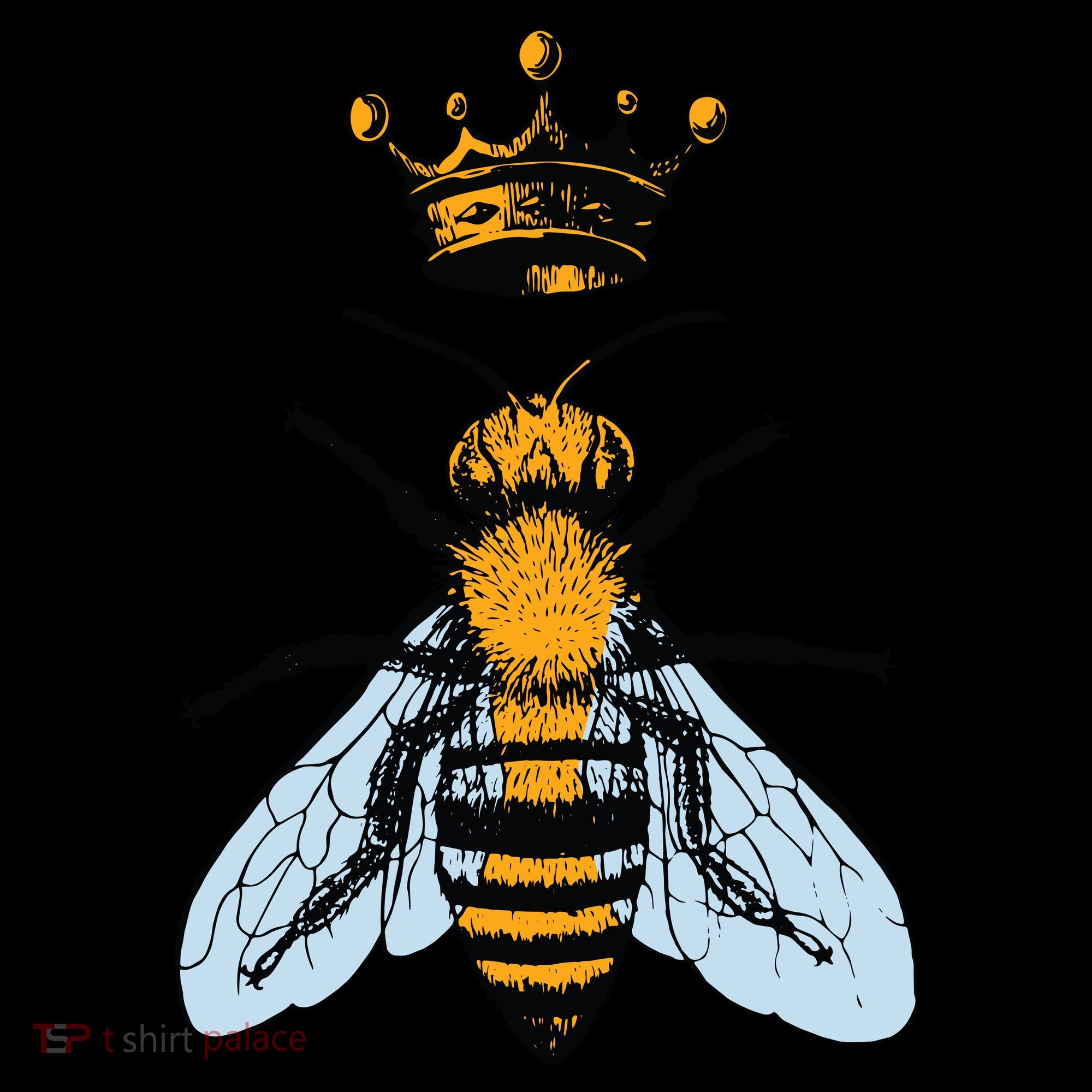 Bee King Crown Coffee Mug