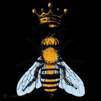 Bee King Crown Ornament thumb 1