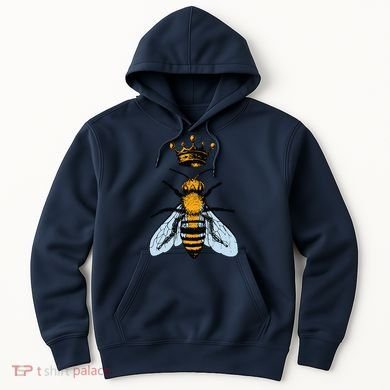 Bee King Crown Hoodie