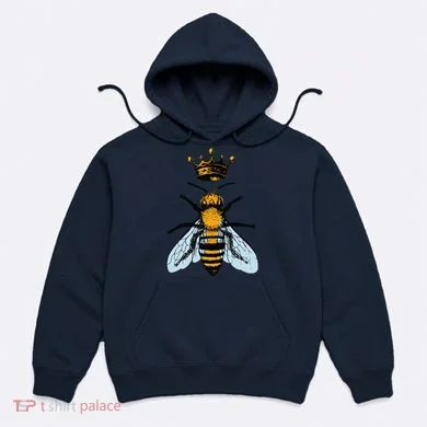 Bee King Crown Hoodie