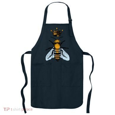 Bee King Crown Apron