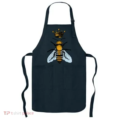 Bee King Crown Apron
