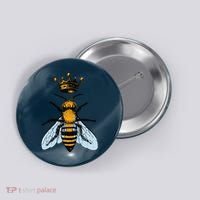 Bee King Crown Button thumb 0
