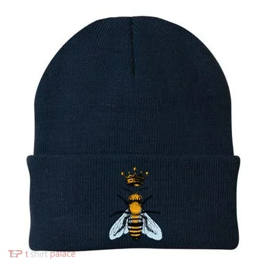 Bee King Crown Beanie