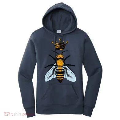Bee King Crown Women's Hoodie