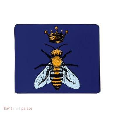 Bee King Crown Mousepad
