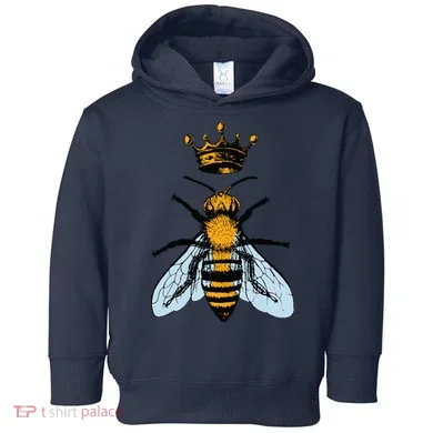 Bee King Crown Toddler Hoodie