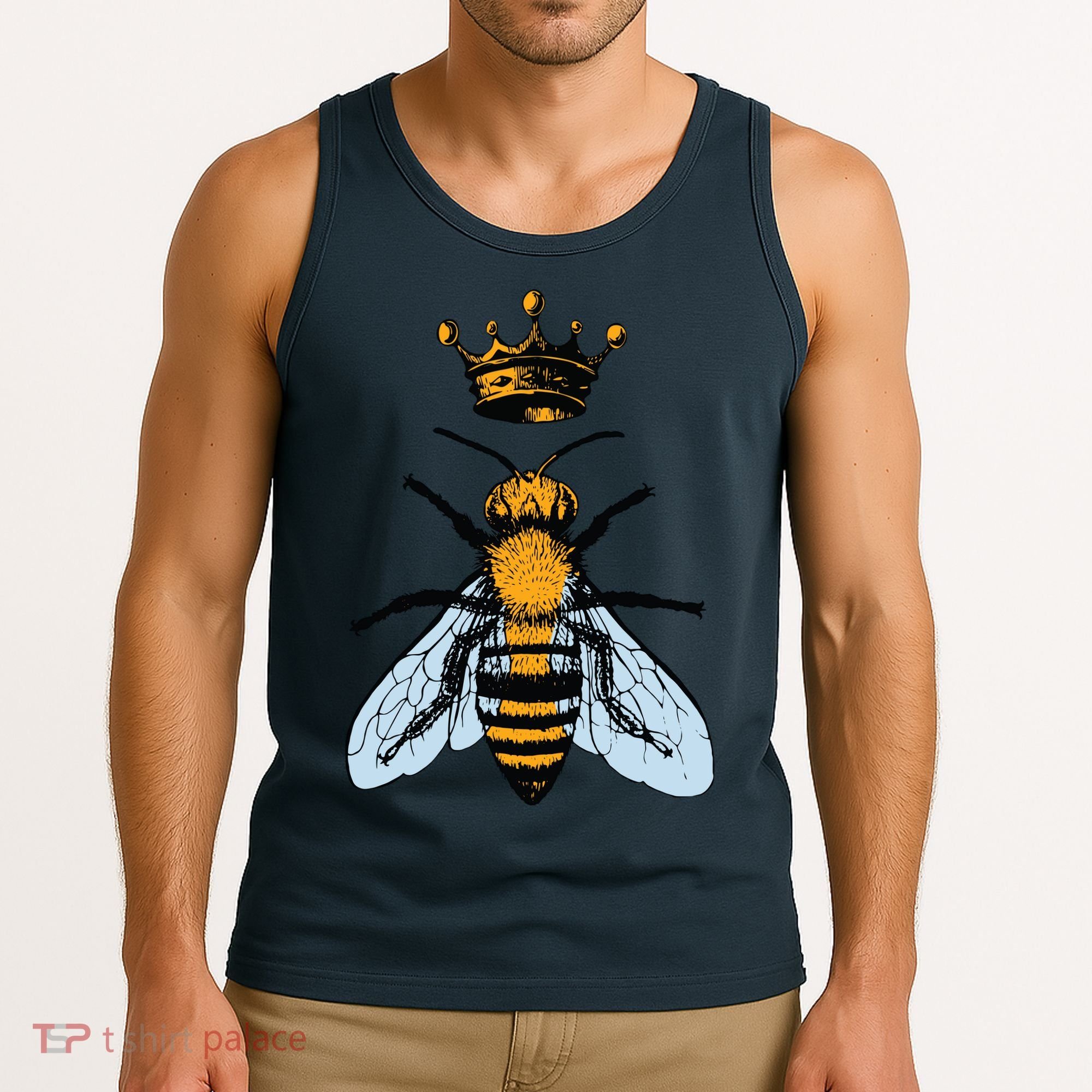 Bee King Crown Tank Top