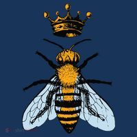 Bee King Crown Toddler T-Shirt thumb 4