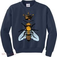 Bee King Crown Kids Sweatshirt thumb 0