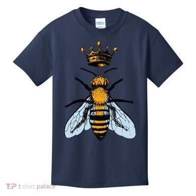 Bee King Crown Kids T-Shirt