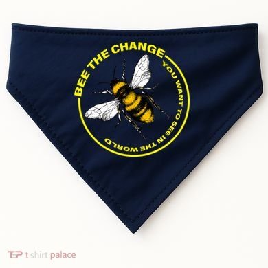 Bee The Change USA-Made Doggie Bandana
