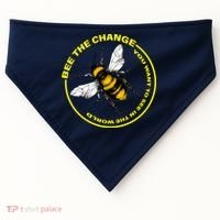 Bee The Change USA-Made Doggie Bandana thumb 0