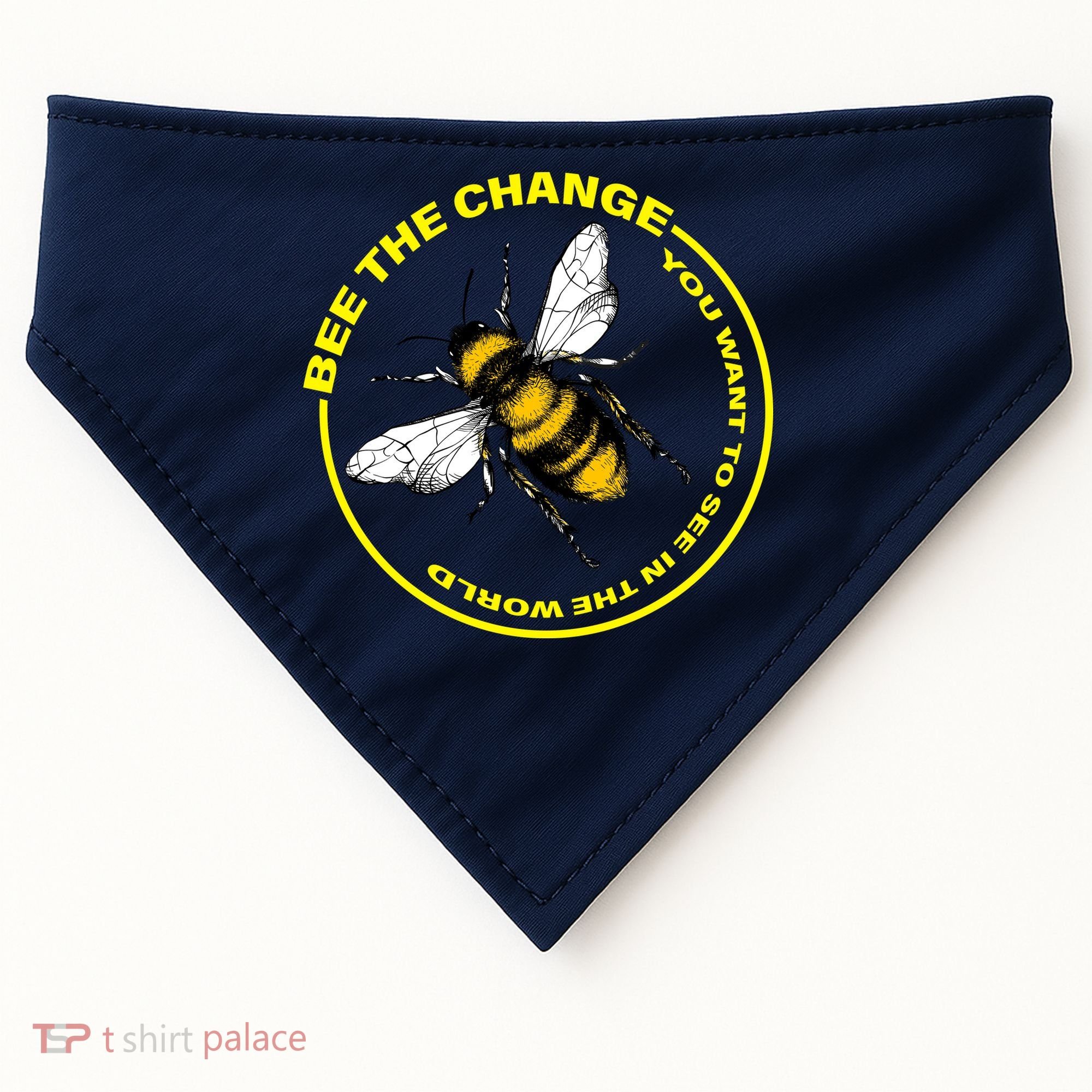 Bee The Change USA-Made Doggie Bandana